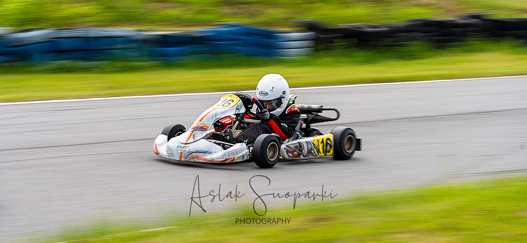 Samuel at Ruukki circuit in 2024